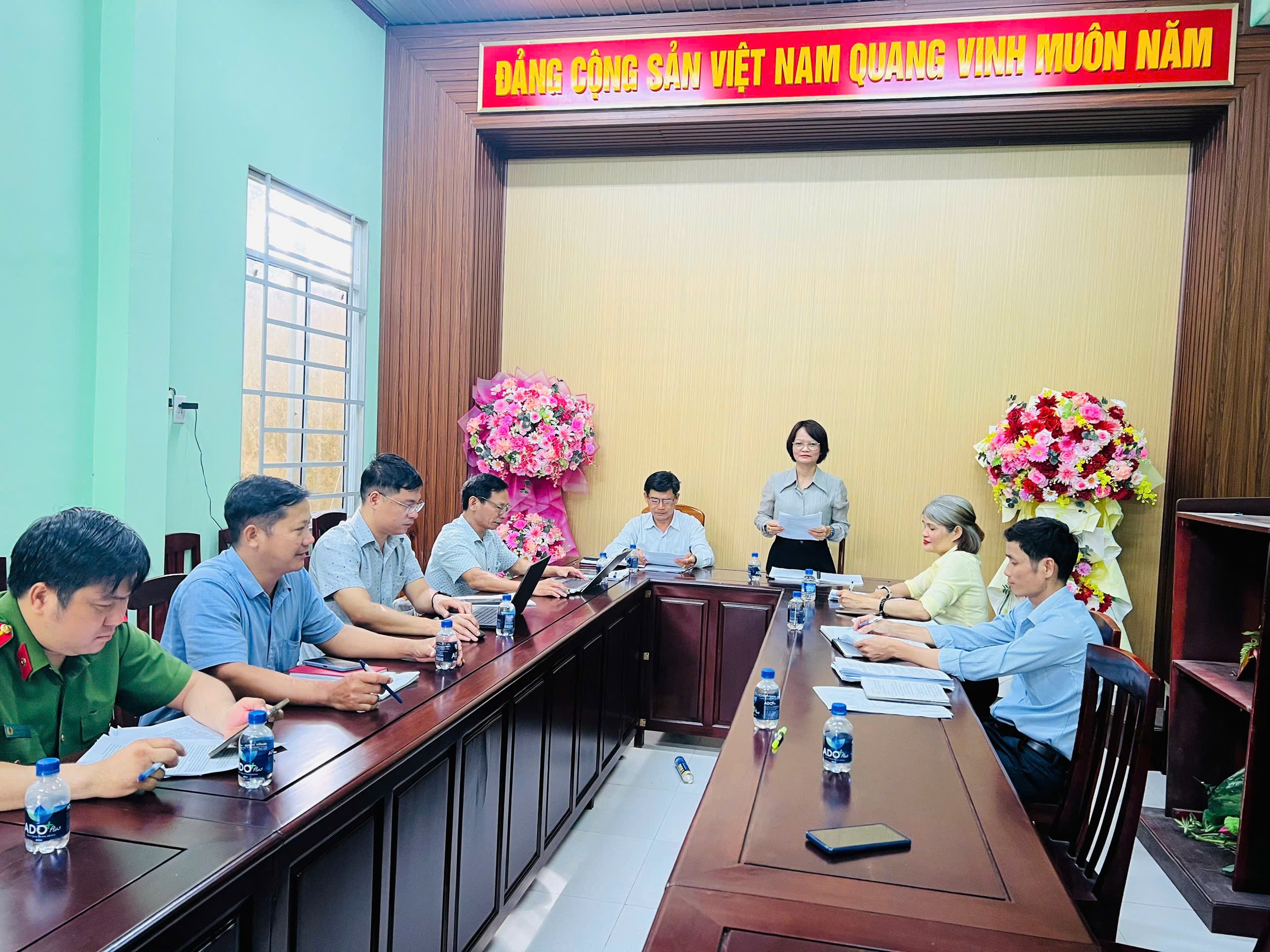 Ban VHXH HĐND xã Xuân Phú họp thẩm tra hồ sơ trình kỳ họp thứ 4, HĐND xã khóa XII, nhiệm kỳ 2021–2026