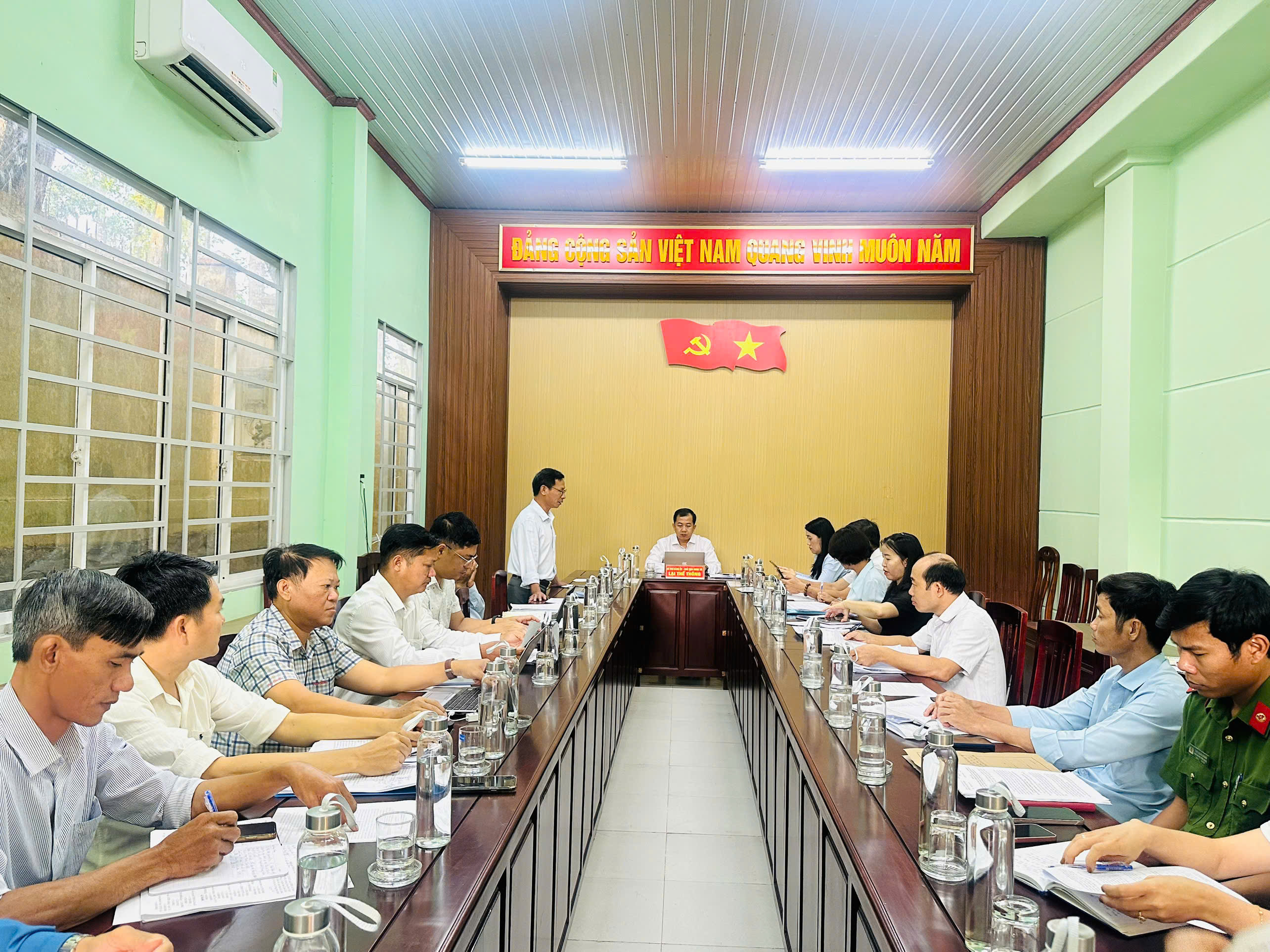 BAN CHỈ ĐẠO CÔNG TÁC BẦU CỬ XÃ XUÂN PHÚ HỌP  RÀ SOÁT, NẮM TÌNH HÌNH CÔNG TÁC CHUẨN BỊ BẦU CỬ  ĐẠI BIỂU QUỐC HỘI KHÓA XVI VÀ ĐẠI BIỂU HĐND CÁC CẤP, NHIỆM KỲ 2026-2031