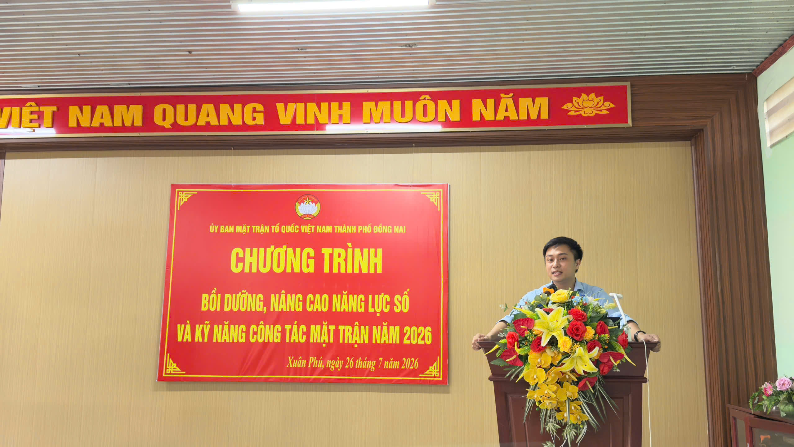BỒI DƯỠNG, NÂNG CAO NĂNG LỰC SỐ VÀ KỸ NĂNG CÔNG TÁC MẶT TRẬN NĂM 2026